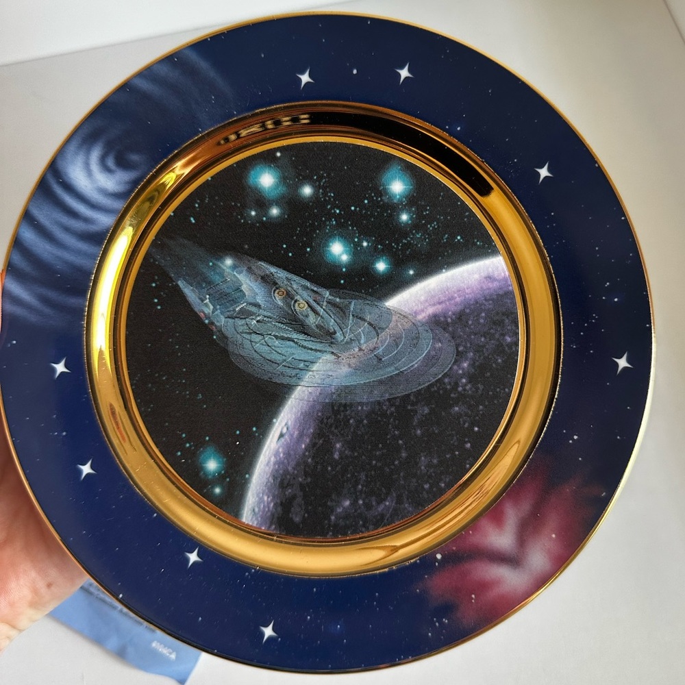 Star Trek collectors plate